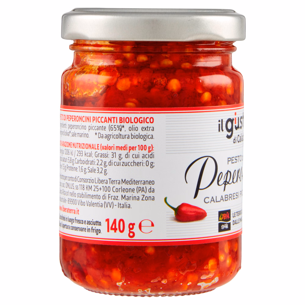 Pesto de Piments Calabrais Bio